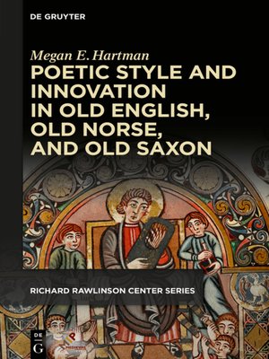 cover image of Poetic Style and Innovation in Old English, Old Norse, and Old Saxon